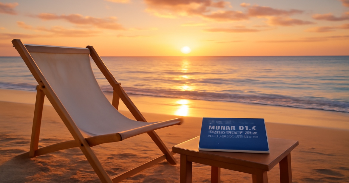 Tranquil beach scene symbolizing financial security through страхование жизни.