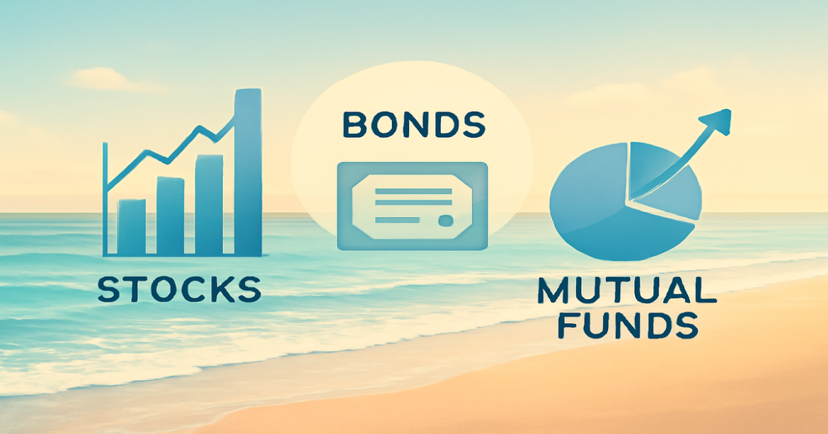 Visual representation of инвестиционные продукты in a relaxing financial landscape.