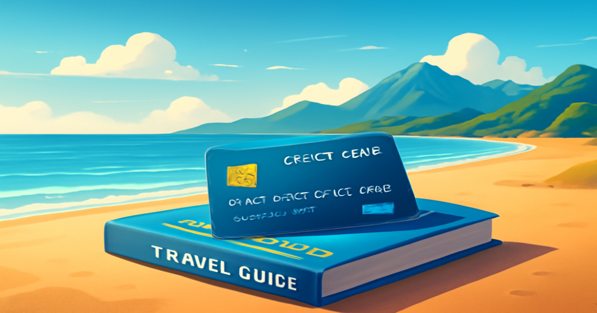 A visually appealing image of a credit card symbolizing financial choices and travel opportunities.