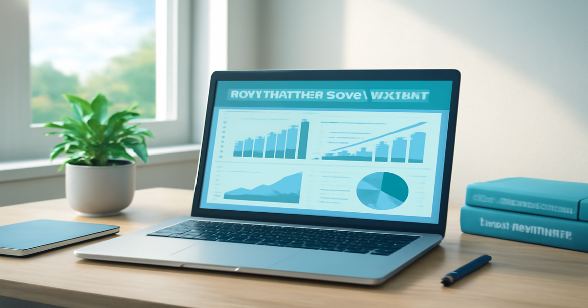 A professional workspace for exploring потребительский кредит options, highlighting financial planning.