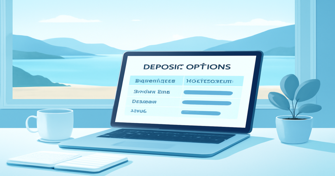 A professional image illustrating deposit comparisons for financial planning.