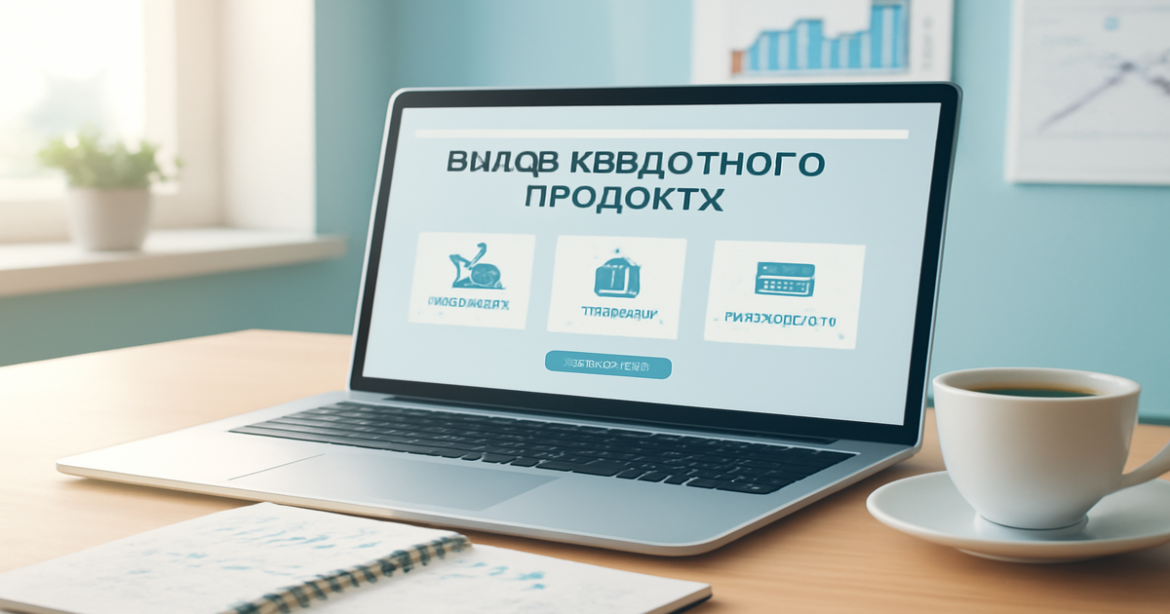 Professional office scene for selecting кредитные продукты, showcasing a serene and organized atmosphere.