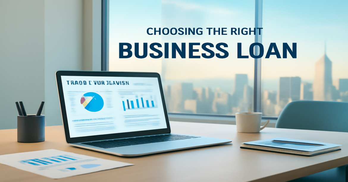 An office scene illustrating the choice of бизнес-кредит for business success.