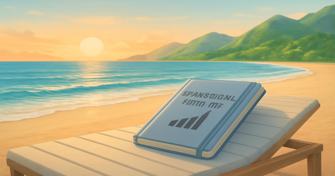 A serene beach sunset representing financial planning and депозиты savings strategies.