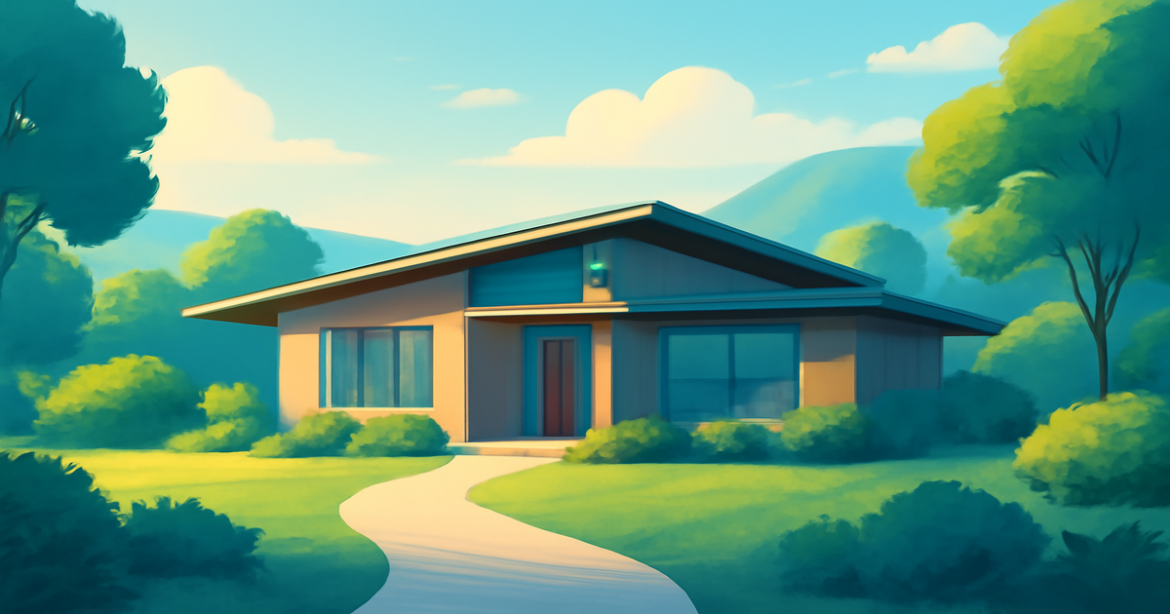 A beautiful home in nature, symbolizing understanding ипотеки for financial planning.