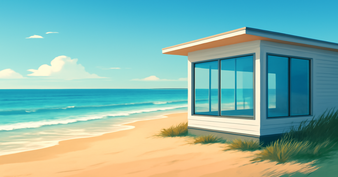 A tranquil beach scene symbolizing deposit growth strategies for 2026.