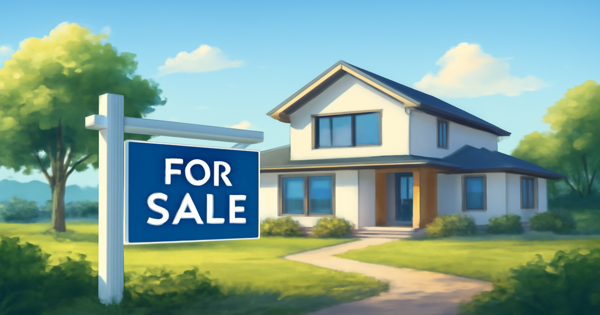 A beautiful home landscape representing ипотека, ideal for understanding mortgage types in 2026.