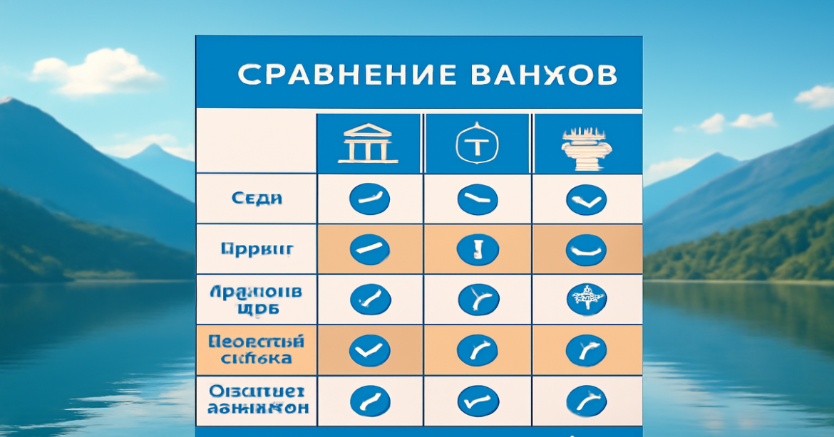 A serene image showcasing a comparison of banking services, embodying 'сравнение банков' in a professional style.