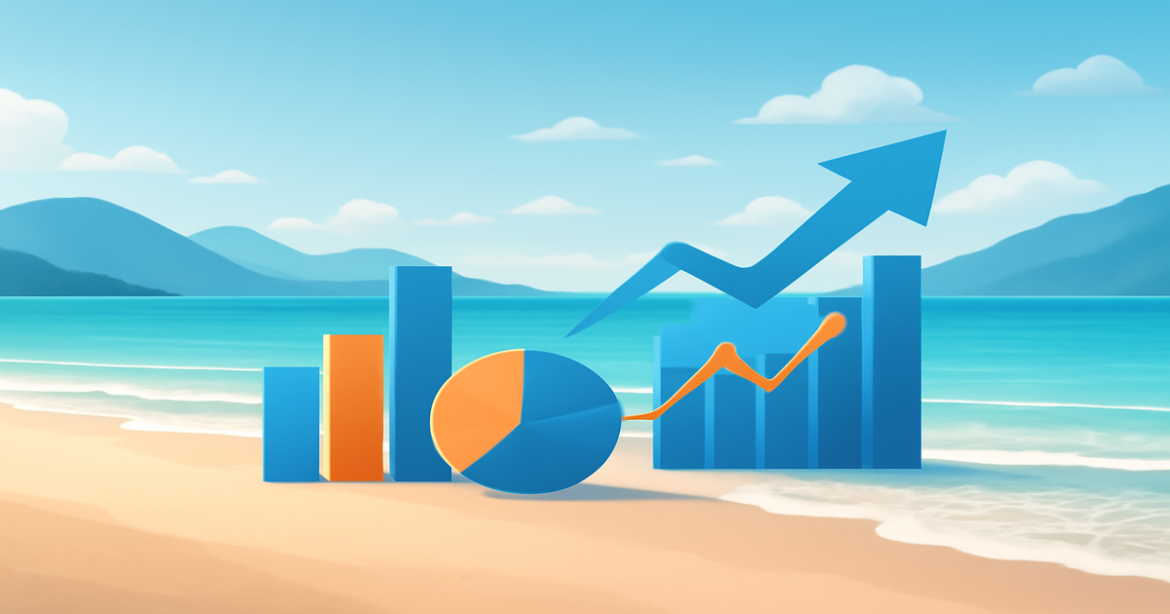 Explore investment products in a serene landscape, blending nature with financial growth themes.