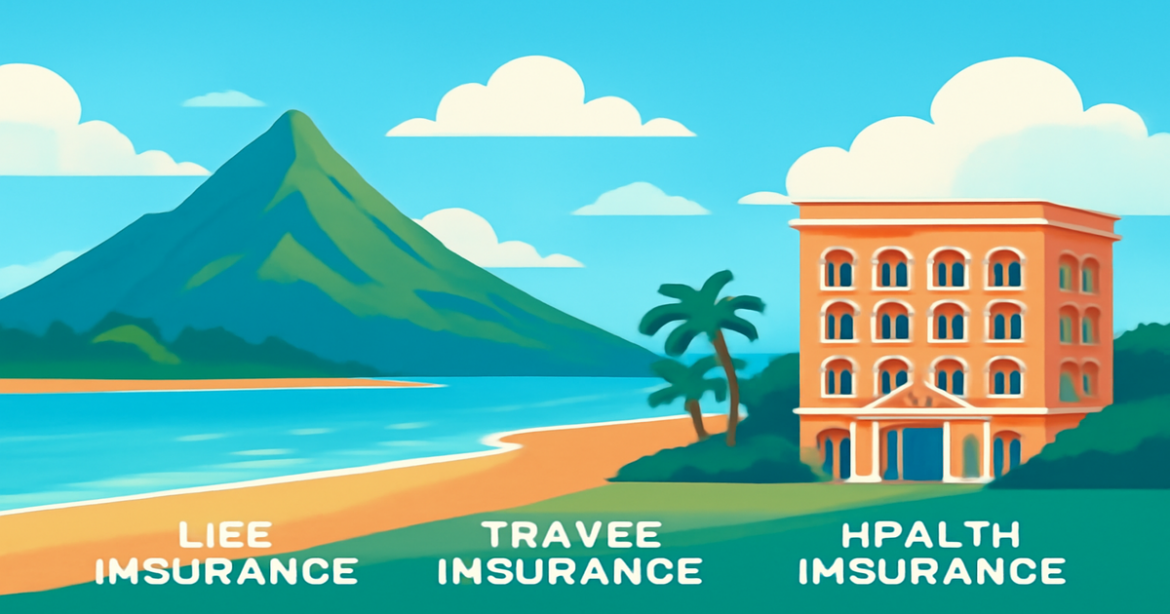 Explore страхование through serene landscapes symbolizing financial protection and travel destinations.