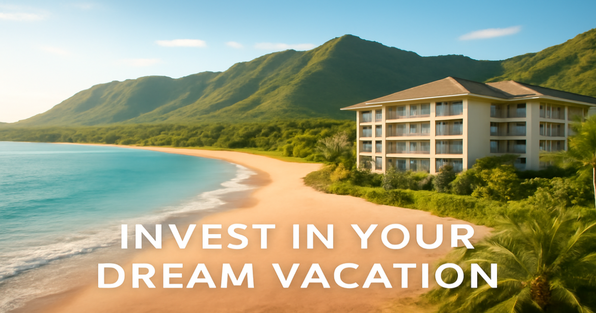 Beautiful beach and mountains scene representing investment opportunities in travel and relaxation with инвестиционные продукты.