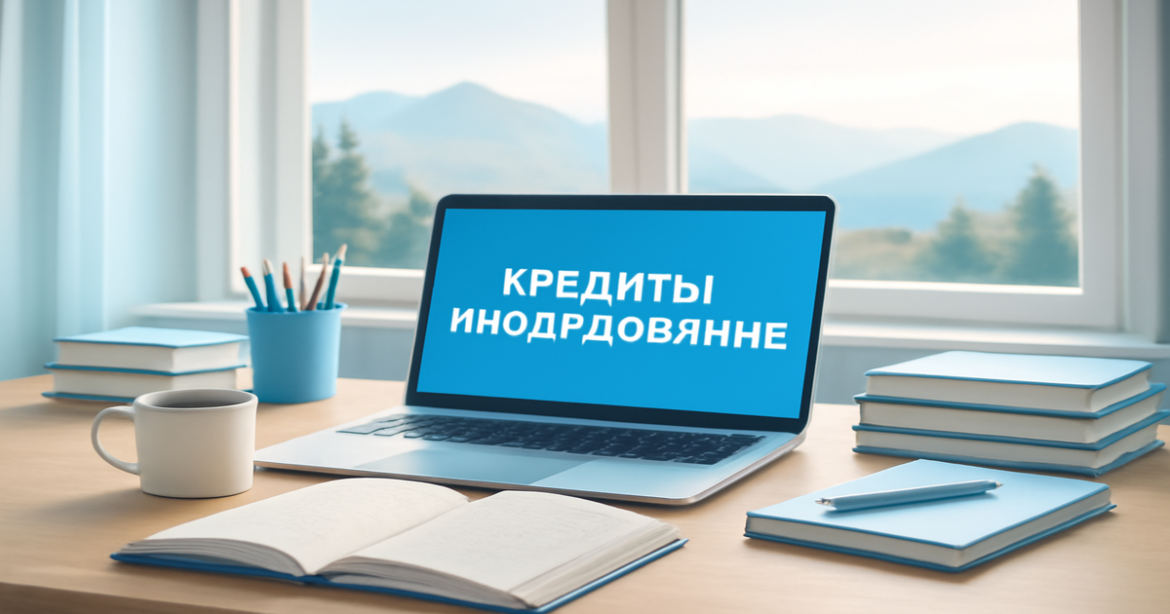 A calming study space depicting the theme of кредиты на образование for student financial support.