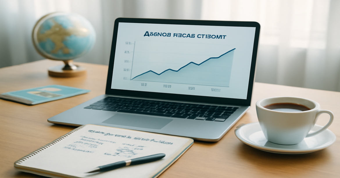 Visual representation of депозитные ставки comparison for financial planning and savings.