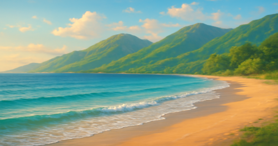 Beautiful beach landscape illustrating страхование and financial protection in 2026.